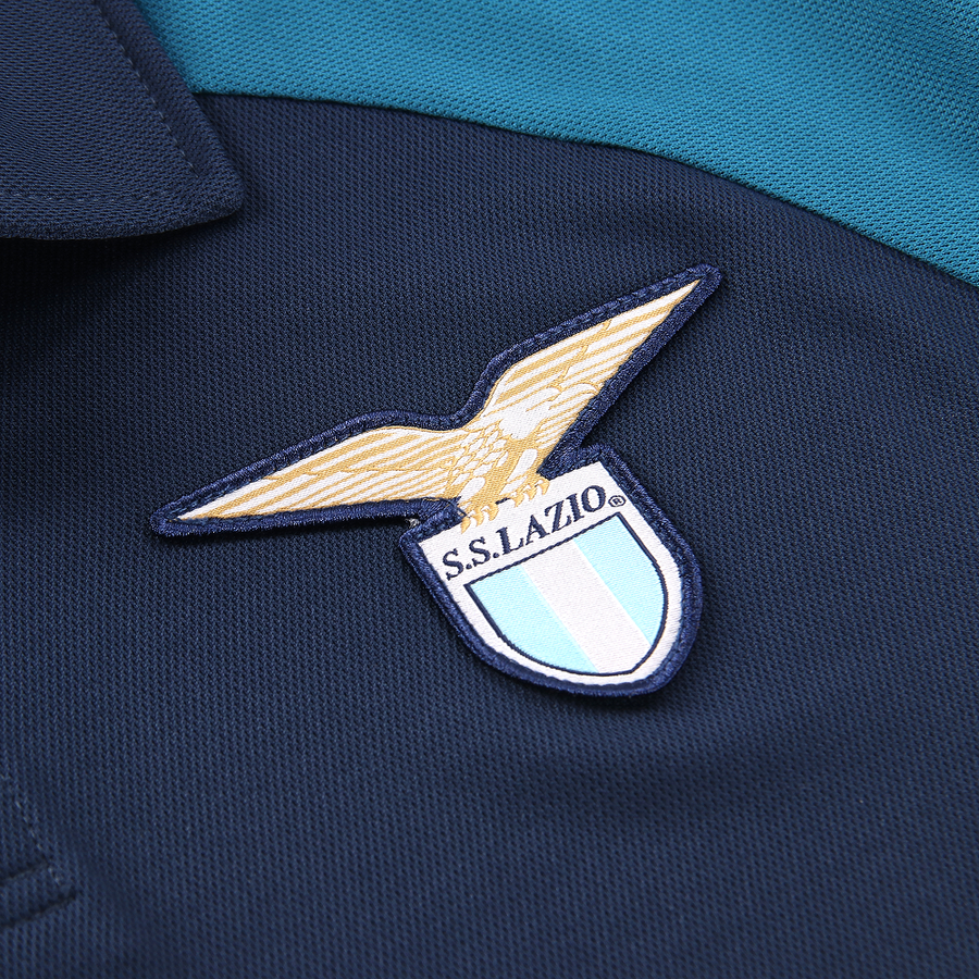 Mizuno S.S. Lazio Cotton Polo Navy